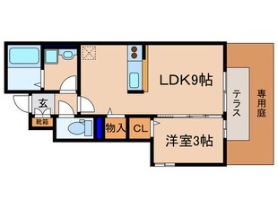 ロ－ズコ－トハイツ木村の物件間取画像